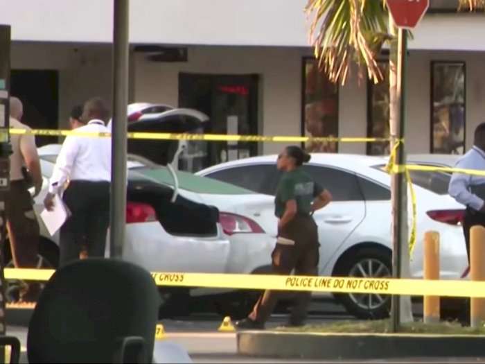Penembakan Brutal di Florida Tewaskan 2 Orang, Polisi Sebut Ada 3 Pelaku