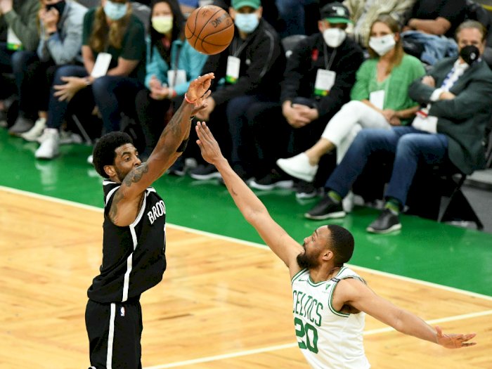 FOTO: Brooklyn Nets Bungkam Boston Celtics 141-126, Mengungguli Seri 3-1