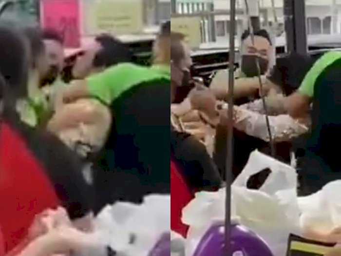 Viral Video Pria Mabuk Dipukuli Karyawan Supermarket Lantaran Tak Memakai Masker