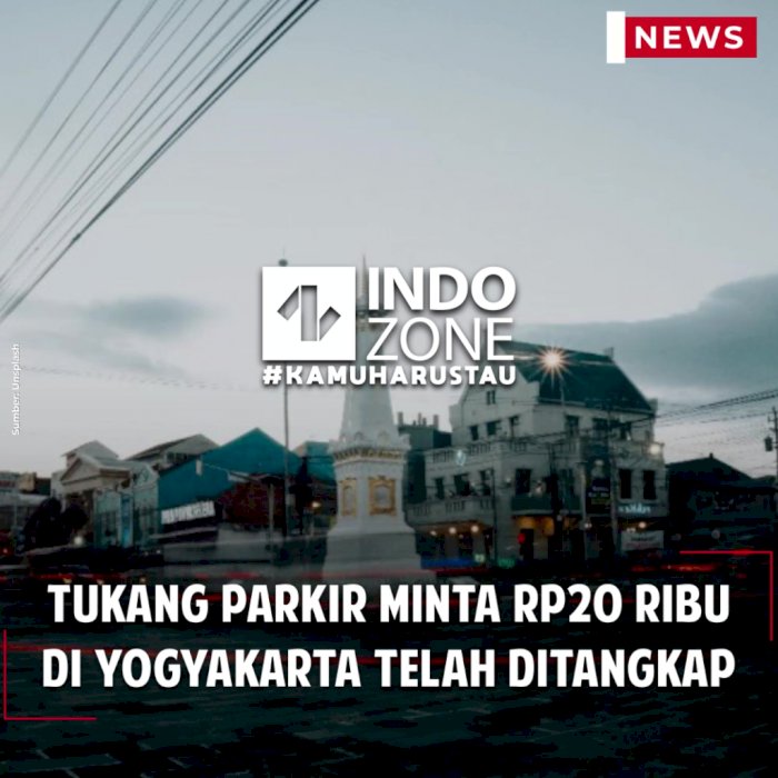 Tukang Parkir Minta Rp20 Ribu di Yogyakarta Telah Ditangkap