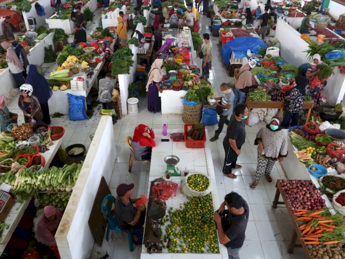 FOTO: Aktivitas Pasar Rakyat Al-Mahirah