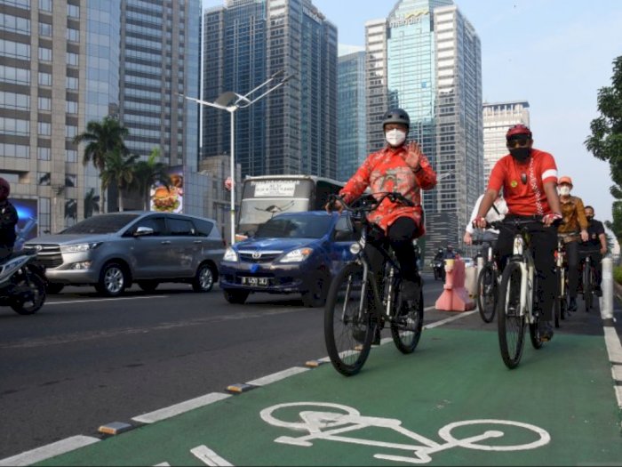 Pemprov DKI Akan Terus Berikan Fasilitas Agar Sepeda Bisa Jadi Alat Transportasi