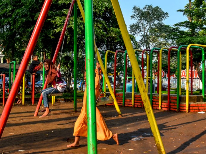 FOTO: Ruang Terbuka Hijau Ramah Anak di Tasikmalaya