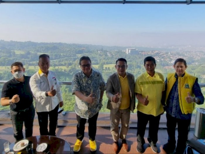 Pakar Sebut Pertemuan Airlangga-Ridwan Kamil Tak Bisa Lepas dari Agenda Pemilu 2024