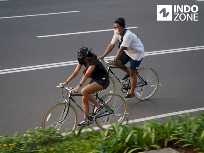 Jalur Road Bike akan Pakai Lajur Kiri Jalan Sudirman, Dishub DKI: Tak Ada Pembatas