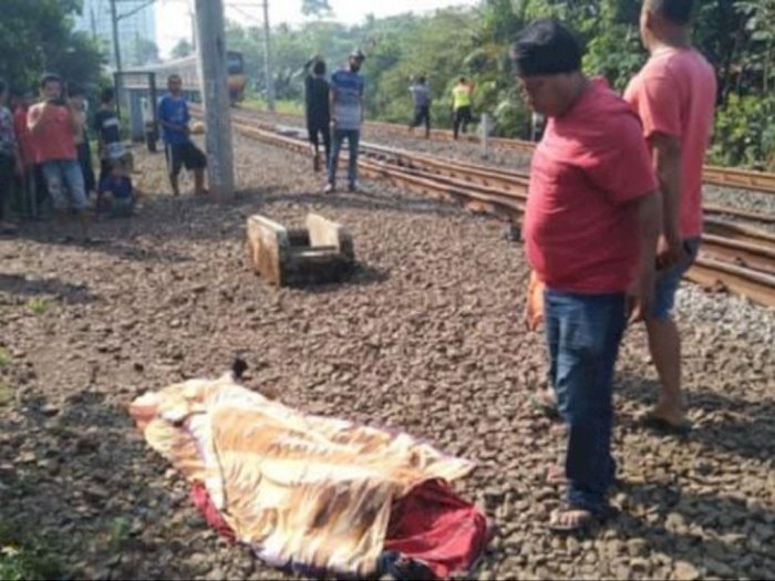 Mengenaskan, 2 Pegawai KAI Tewas Tertabrak Kereta Api di Tangerang Usai Terpental 2 Meter