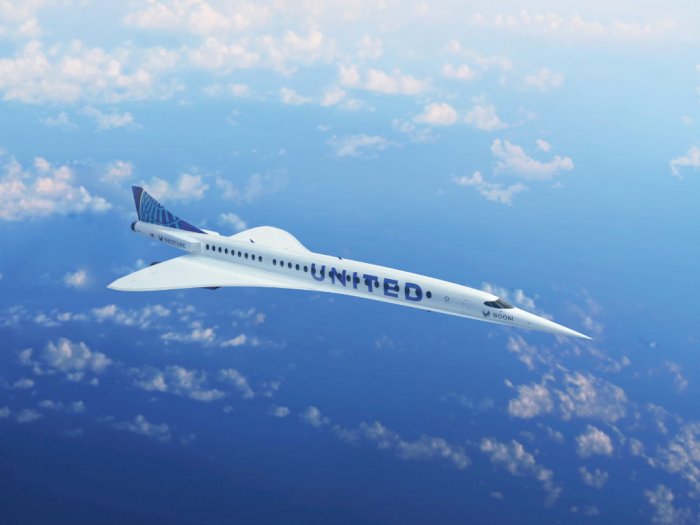 United Airlines Dilaporkan Setuju Membeli 15 Pesawat Boom Supersonic!