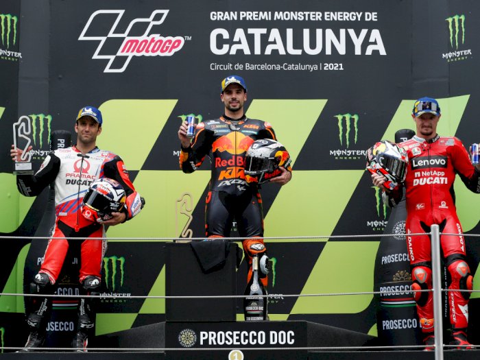 Hasil MotoGP Catalunya: Miguel Oliveira Sukses Finish di Posisi Pertama