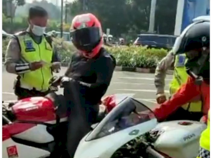 Viral Rombongan Motor Ducati Ditilang di Senayan karena Knalpot, Kok Bisa?
