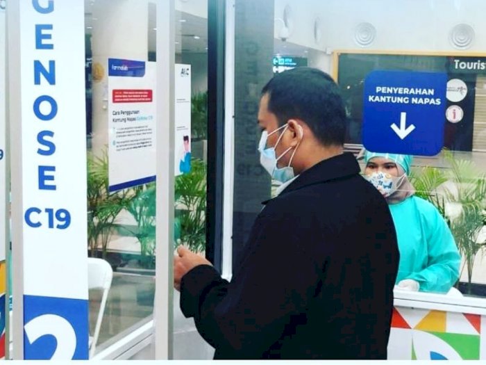 Hari Pertama, Sebanyak 147 Orang Ikuti Tes GeNose C-19 di Bandara Kualanamu