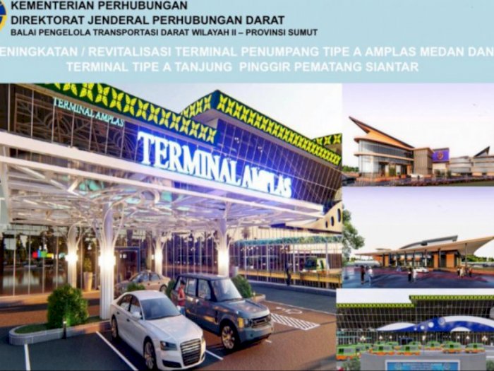 Revitalisasi Terminal Amplas Medan Ditargetkan Rampung Tahun 2022