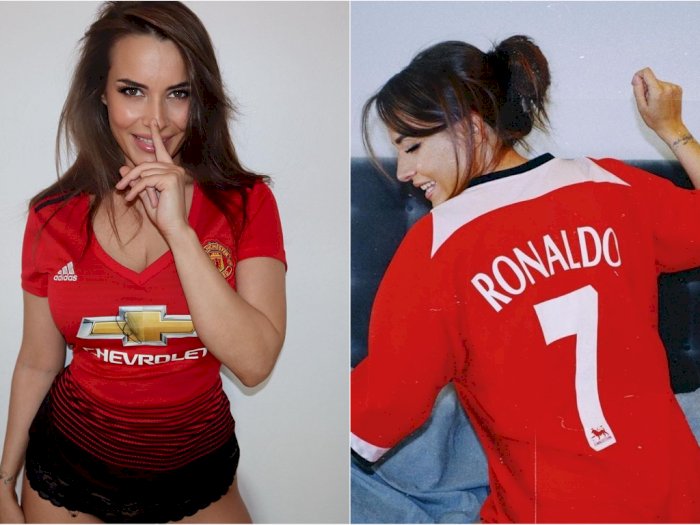 Posting Foto Pakai Jersey Nomor 7, Fans Seksi Ini Harap Ronaldo Kembali ke MU