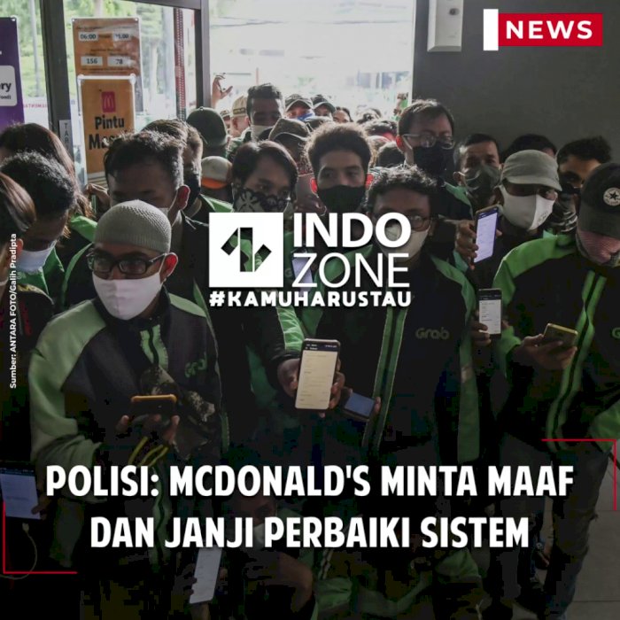 Polisi: McDonald's Minta Maaf dan Janji Perbaiki Sistem