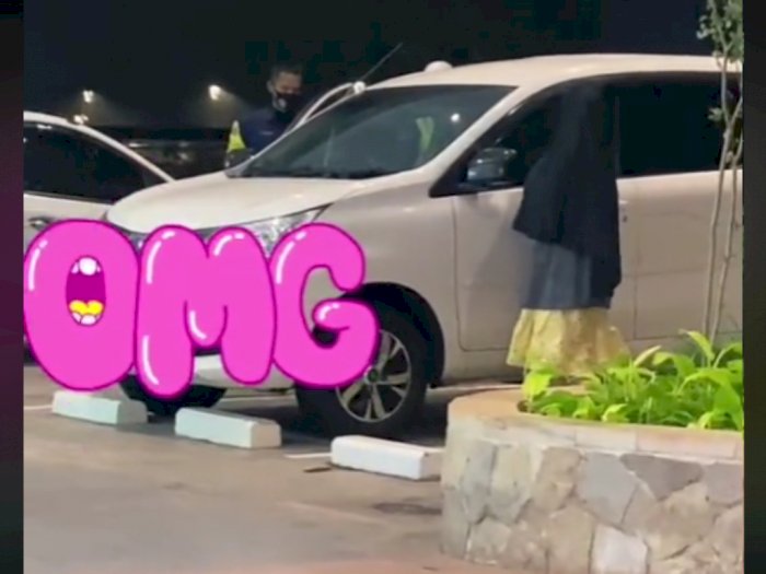 Viral Pasangan Mesum di Dalam Mobil, Digerebek Satpam, Jadi Tontonan Pengunjung Mall