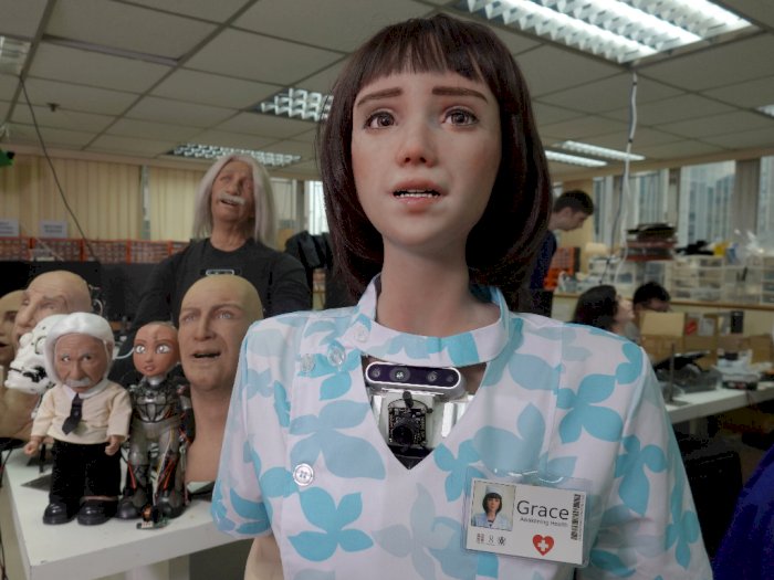 Kenali Grace, Robot Perawatan Kesehatan yang Dirancang Bantu Orang Tua & Pasien Covid-19