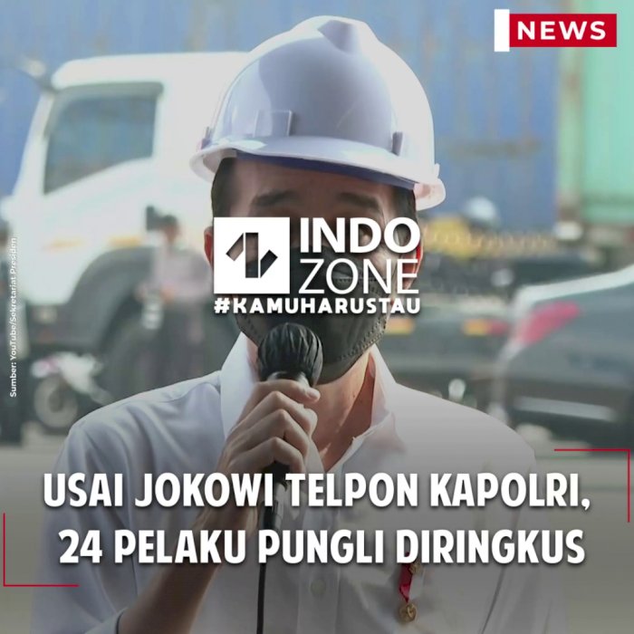Usai Jokowi Telpon Kapolri, 24 Pelaku Pungli Diringkus