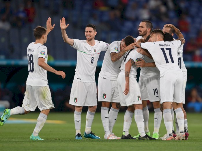 Hajar Turki 3 Gol Tak Berbalas, Penggawa Italia Akui Merinding dengan Euforia EURO 2020