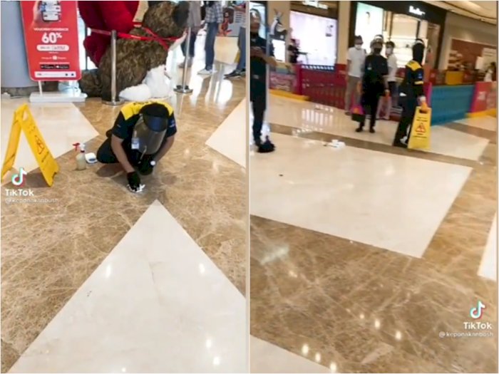 Viral Kotoran Hewan Peliharaan Berceceran di Lantai Mall, Bikin Netizen Heran