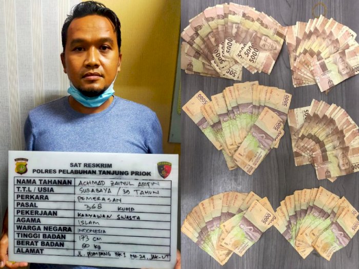 Polisi Tangkap Bos Preman Tanjung Priok, Ternyata Supervisor Outsourcing Perusahaan