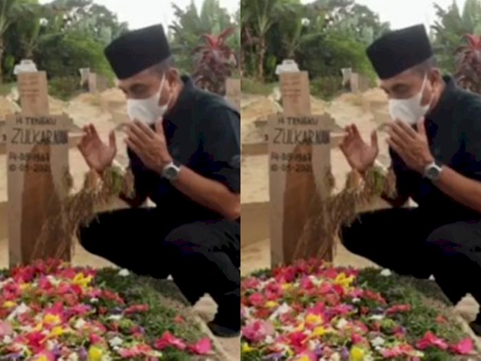 Melepas Rindu, Gubsu Edy Rahmayadi Ziarah Makam Tengku Zulkarnain di Pekanbaru