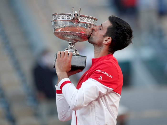 FOTO: French Open 2021, Novak Djokovic Keluar Sebagai Juara