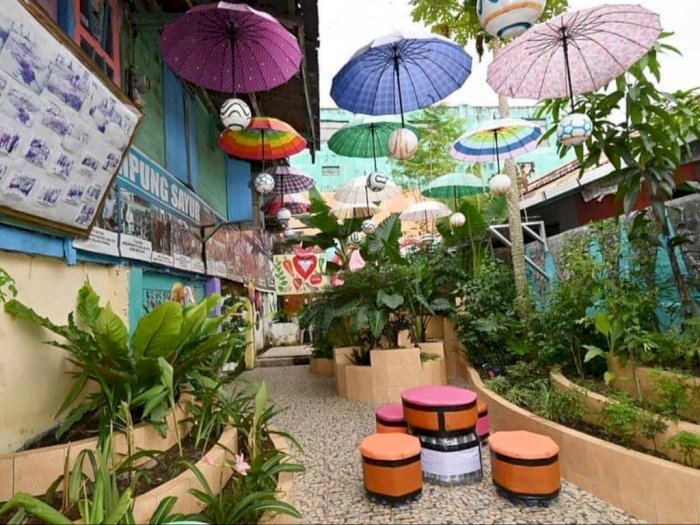 Cantiknya Kampung Sayur di Palembang yang Bantu Perekonomian Warga