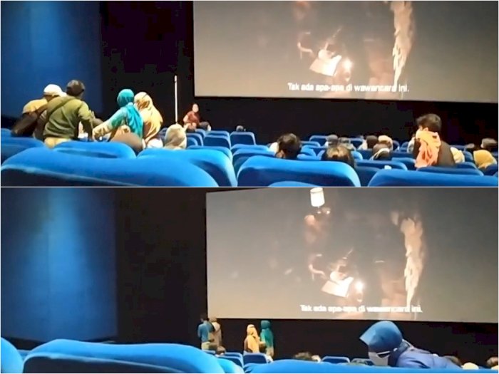 Viral, Penonton Bioskop Diduga Kesurupan Nonton The Conjuring 3, Film Sempat Dihentikan