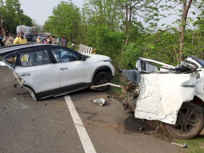 Kecelakaan Nahas Mobil Kia Seltos India, Tewaskan 3 Orang Hingga Mobil Terbelah 2 Bagian!