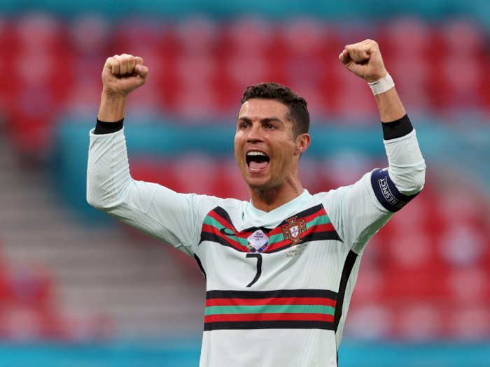 Portugal Bantai Hungaria, Cristiano Ronaldo Cetak Dwi Gol dan 2 Rekor EURO