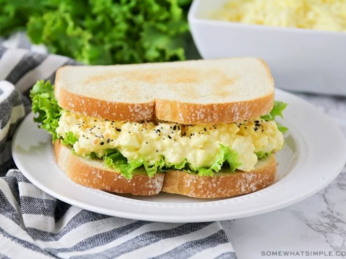 Resep Mudah Membuat Egg Salad Sandwich