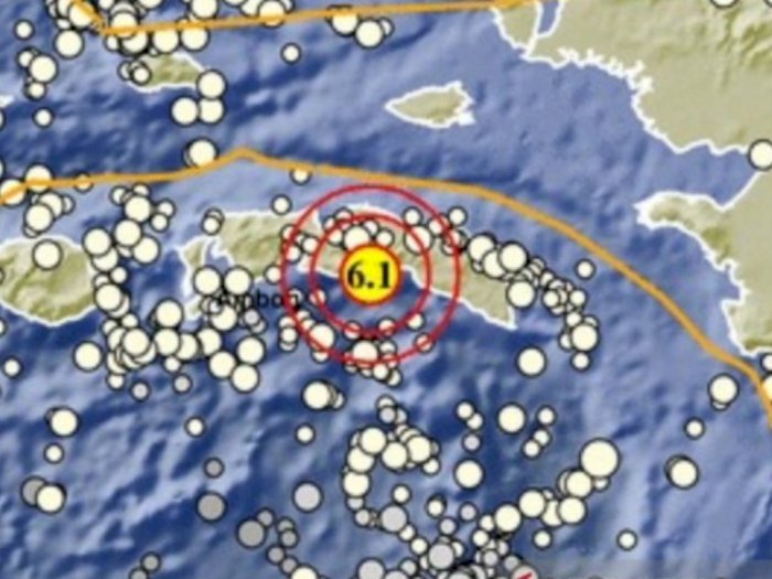 Dampak Gempa M 6,1 di Maluku Tengah: Puluhan Rumah dan Tempat Ibadah Rusak