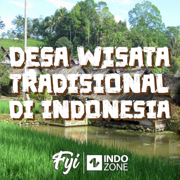 Desa Wisata Tradisional Di Indonesia