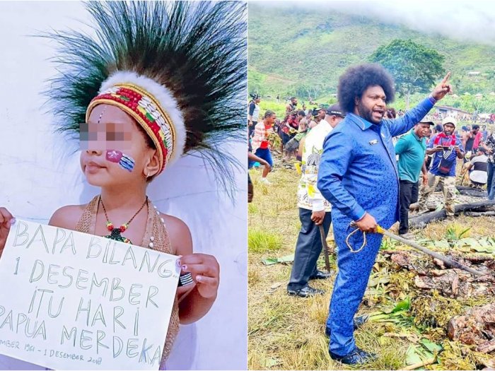 Jejak Digital Sonny Wanimbo Kader NasDem, Posting Soal Hari Papua Merdeka