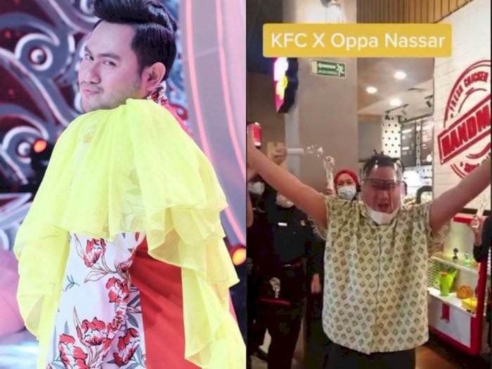Nassar Disambut Meriah Saat Kunjungi Gerai KFC, Bakal Ngalahin BTS Meal?