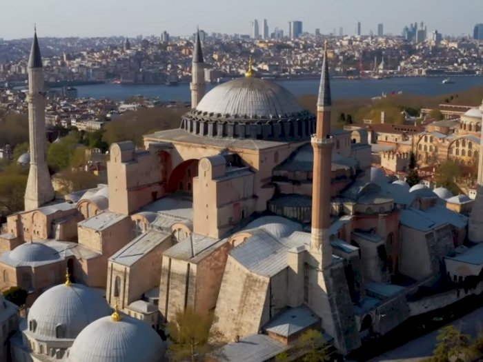 Intip Kemegahan Hagia Sophia, Masjid Kebanggaan Turki Sekaligus Situs Bersejarah Dunia