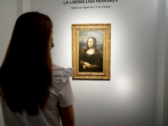 Wow! Lukisan Mona Lisa Palsu Berhasil Terjual Seharga Rp49 Miliar