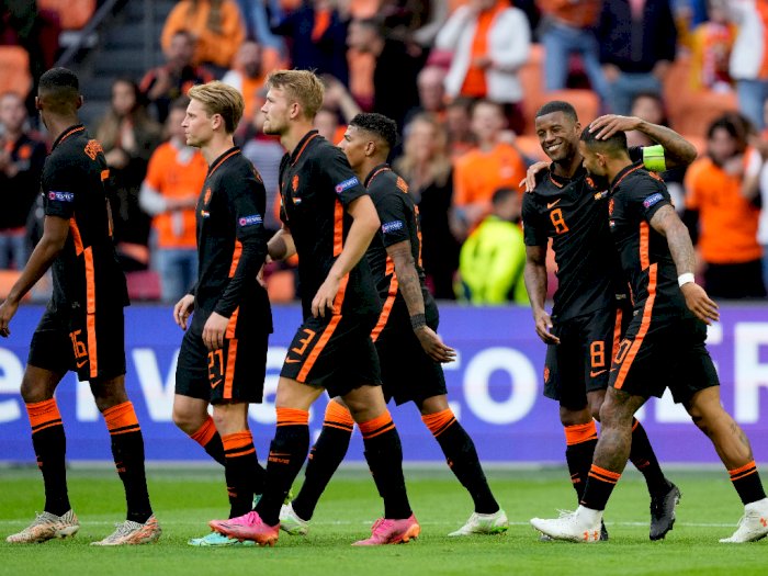 Euro 2020: Hajar Makedonia Utara 3-0, Belanda Juara Grup C