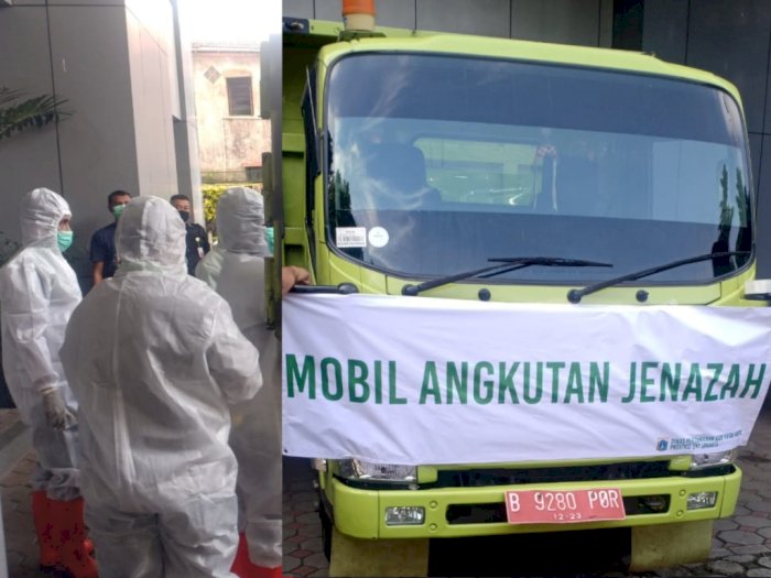 Viral Foto Truk Angkut Jenazah Covid-19, Wagub Riza: DKI Masih Pakai Ambulans