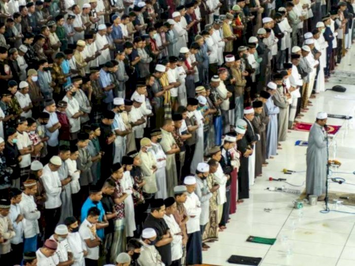Pemerintah Izinkan Salat Iduladha Digelar di Masjid di Luar Zona Merah