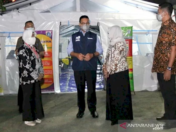Anies Sebut Tenda Darurat Pasien COVID-19 Sudah Dipasang pada 22 Rumah Sakit di Jakarta