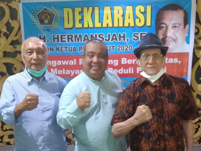 Hermansjah Deklarasi Calonkan Ketua PWI Sumut, Janji Bikin Program Asuransi Jiwa