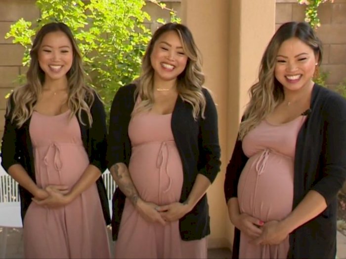 Tiga Saudari Kembar Ini Hamil Berbarengan, Kelahiran Cuma Berselang Beberapa Minggu