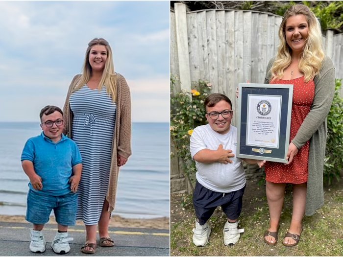 Pasangan Beda Tinggi Badan Ini Memenangkan Guinness World Record