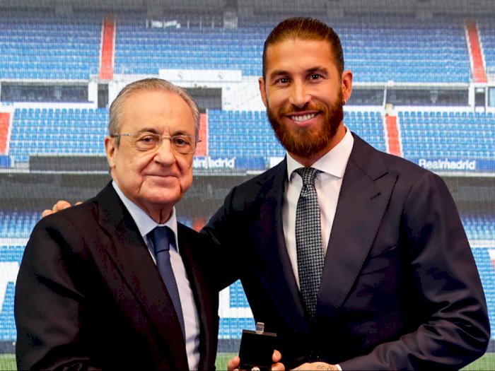 Dianggap Jadi Dalang Hengkangnya Ramos dari Real Madrid, Presiden Klub Beri Klarifikasi