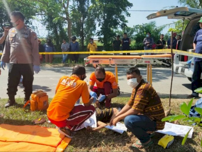 Polisi Selidiki Temuan Mayat Pria Tanpa Identitas di Batang Kuis