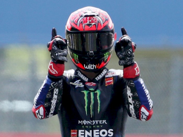 Fabio Quartararo Sukses Juarai MotoGP Belanda, Posisi Kedua Ada Vinales
