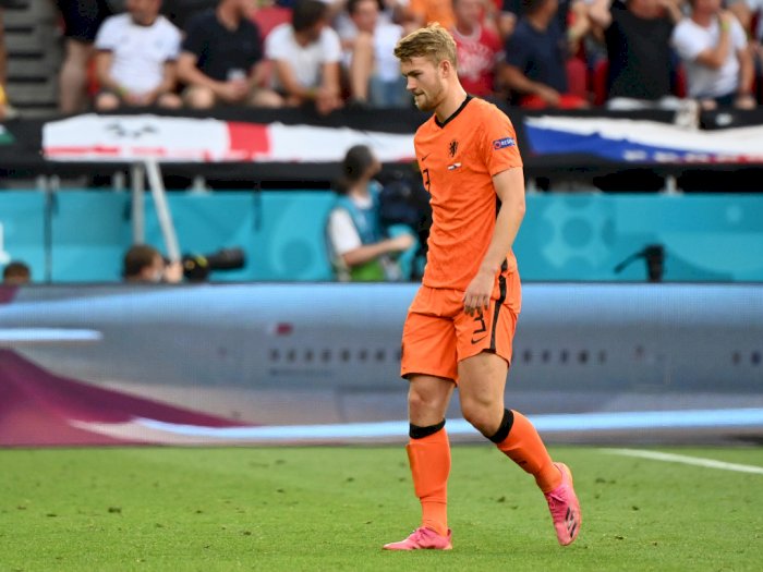 De Ligt Salahkan Dirinya Atas Tersingkirnya Belanda dari Euro 2020