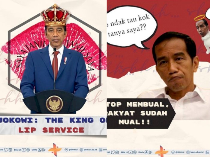 BEM UI Dipanggil Rektor karena The King of Lip Service, PKS: Kembalikan  Kebebasan Kampus | Indozone.id
