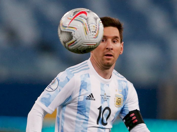 FOTO: Copa America 2021, Bolivia vs Argentina 1-4, Messi Sumbang 2 Gol