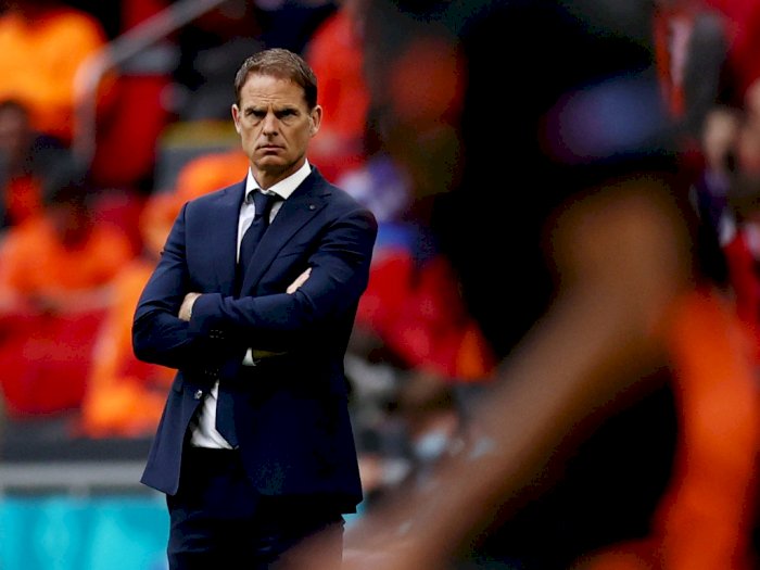 Belanda Kandas di Babak 16 Besar EURO 2020, Frank de Boer Resign dari Posisi Pelatih